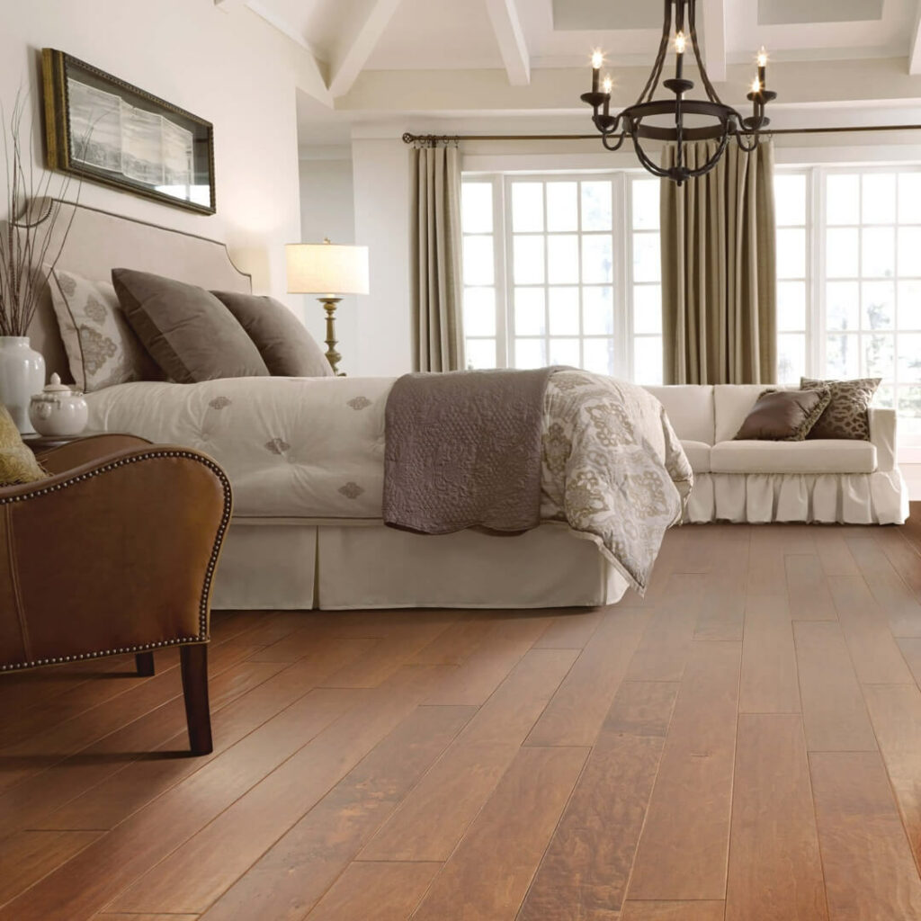 Bedroom hardwood | Rich's Modern Flooring